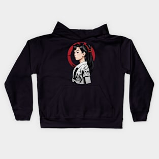 Japanese Geisha inspired tshirtJapanese Geisha inspired tshirt Kids Hoodie